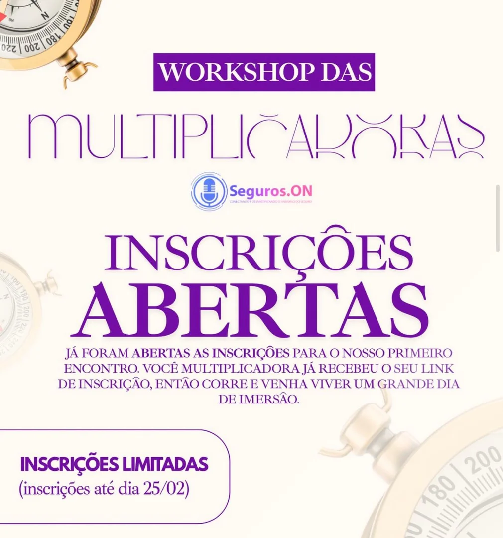 WORKSHOP MULTIPLICADORAS ON - RN